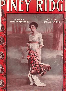 Piney Ridge 1905 sheet music