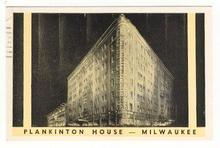 Postcard of Plankinton House in Milwaukee, Wisconsin 1960