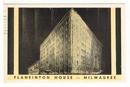 Postcard of Plankinton House in Milwaukee, Wisconsin 1960