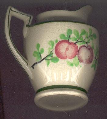 Made in Japan Creamer with Fruits & Leaves