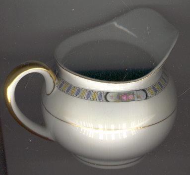Made in Japan Creamer with small rose design