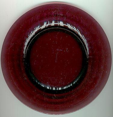 Amethyst Glass Desert Plate
