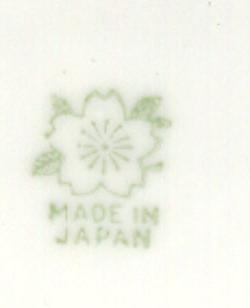 Made in Japan Cup and Saucer with Rose Design