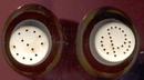 Pair of Vernonware Organdie Salt and Pepper Shakers