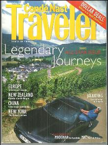 Conde Nast Traveler September 2002 All Star Issue Legendary Journeys