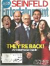 Entertainment Weekly Magazine September 4, 2009 Seinfield Cast Reunion Cover