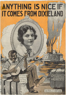 ANYTHING IS NICE IF IT COMES FROM DIXIELAND 1919 Sheet Music