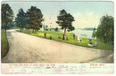 View of Lake, Belle Isle Park Detroit, MI 1906 Postcard
