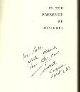 In the Presence of Mothers Poems by Judith Minty Signed First Edition