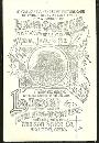 Victorian Trade Card For Lion Coffee with Castle Surrounded by Daises