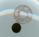 Made in Germany Orange Lustre Floral Vase