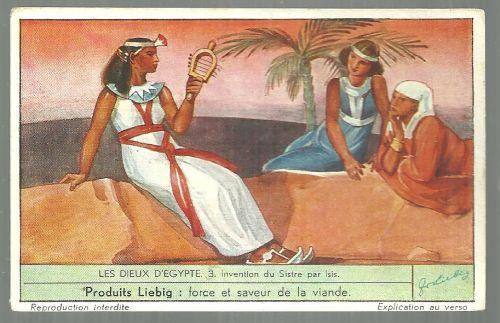 Victorian Trade Card for Liebig Company's Fleisch-Extract With Egyptian Scene