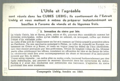 Victorian Trade Card for Liebig Company's Fleisch-Extract With Egyptian Scene