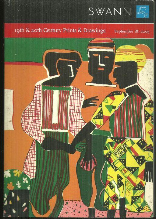 Swann Galley 19th & 20th Century Prints & Drawings Sale 1976 September 18, 2003
