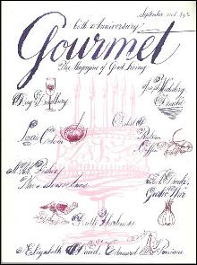 Gourmet Magazine September 2001 Special 60th Anniversary Issue