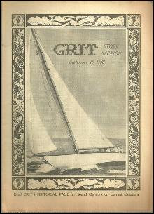 Grit Story Section Magazine September 18, 1938 Vintage Fiction, Poetry, Cartoons