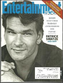 Entertainment Weekly Magazine September 25, 2009 Patrick Swayze on the Cover
