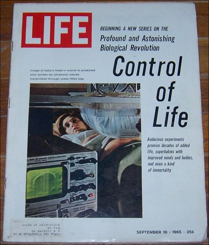 Life Magazine September 10, 1965 Control of Life on cover/Triumph of Gemini 5