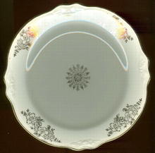 Homer Laughlin Virginia Rose Woodland Small Plate