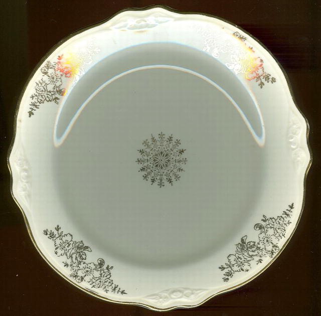 Homer Laughlin Virginia Rose Woodland Small Plate