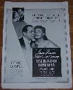 1941 Unfinished Business Starring Irene Dunne and Robert Montgomery Advert