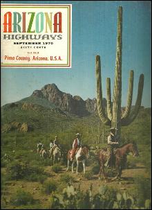 Arizona Highways Magazine September 1970 Pima County, Arizona