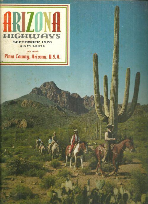 Arizona Highways Magazine September 1970 Pima County, Arizona