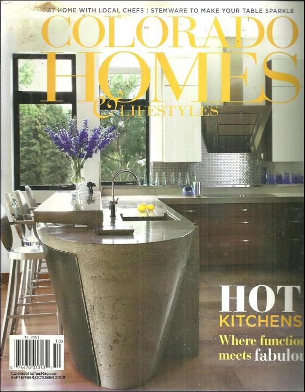 Colorado Homes and Lifestyles Magazine September/October 2009 Hot Kitchens