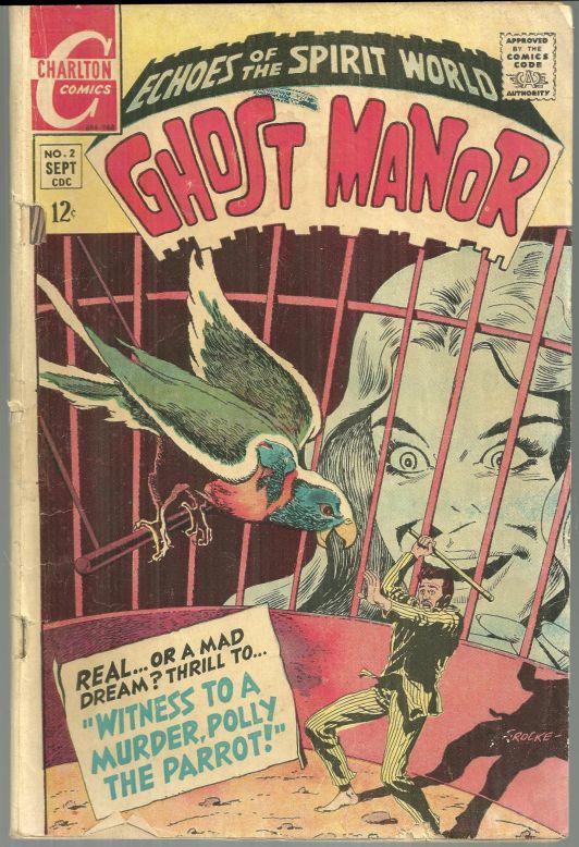 Ghost Manor Charleton Comic September 1968 Echoes of the Spirit World