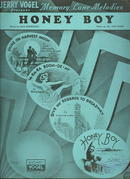 Honey Boy 1936 Memory Lane Melodies Sheet Music