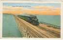 Great Salt Lake City Cut Off, Utah 1921 Postcard