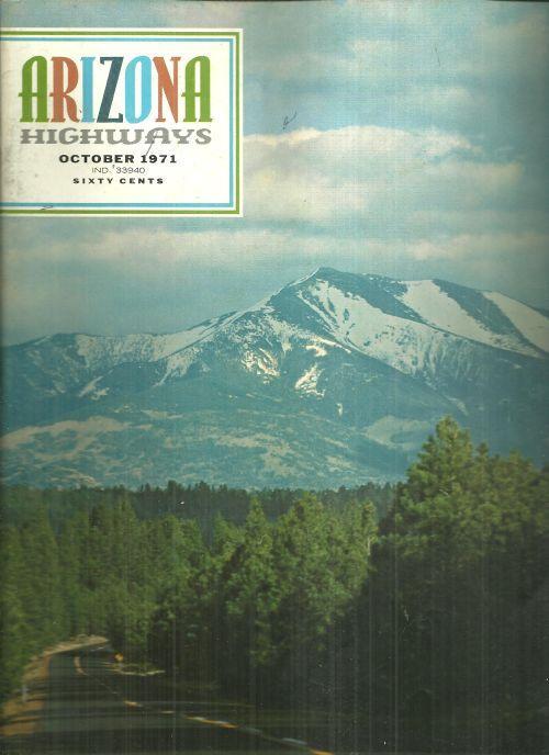 Arizona Highways Magazine October 1971 Arthur Dailey Photographer