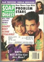 Soap Opera Digest Magazine October 26, 1993 Robert Kelker-Kelly and Lisa Rinna