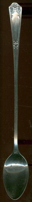 Silverplate S. L. & G. H. R. Co. Lois Ice Tea Spoon