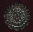 Thumbprint In a Square Open Salt Crystal Color