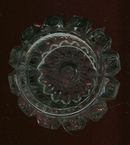 Thumbprint In a Square Open Salt Crystal Color