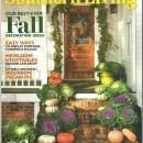Southern Living Magazine October 2011 Decorate With the Bounty of Fall