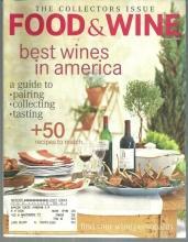Food and Wine Magazine October 2001 The Wine Issue/Wine Collecting