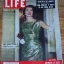 Life Magazine October 31, 1955 Mrs. Averell Clark, Jr. Going to Seattle Party