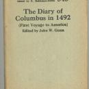 Diary of Columbus in 1492 Edited by John Gunn 1924 Little Blue Book Vol. 343