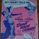 My Heart Tells Me From Sweet Rosie O'Grady Starring Betty Grable 1943 Music