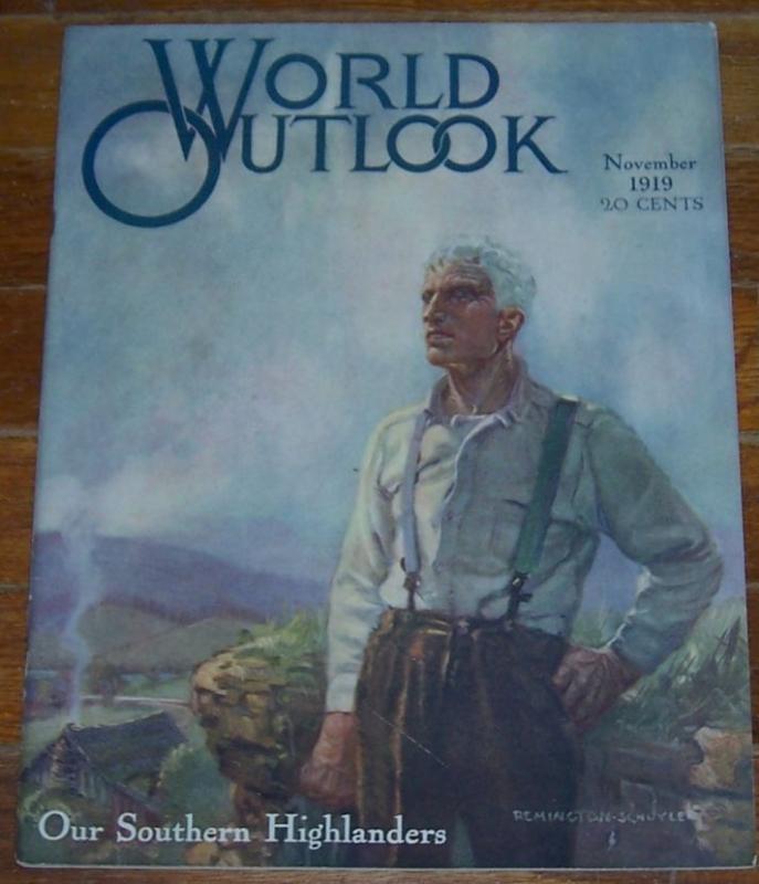 World Outlook Magazine November 1919 Our Southern Highlands on cover