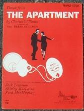 Theme From The Apartment Starring Jack Lemmon, Shirley MacLaine 1949 Sheet Music