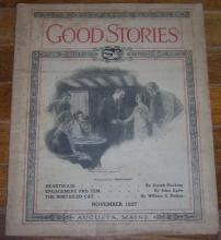 Good Stories Magazine November 1927 Vintage Fiction, Recipes, Household