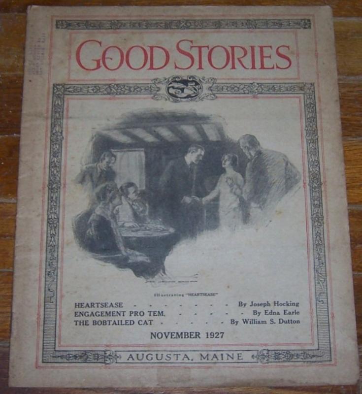 Good Stories Magazine November 1927 Vintage Fiction, Recipes, Household