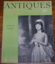 Antiques Magazine November 1958 Sophia Isham by Ralph Earl On cover