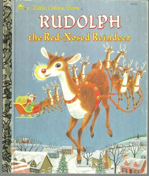 Rudolph The Red-Nosed Reindeer Illustrated by Richard Scarry 1985 Little Golden