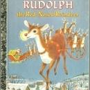 Rudolph The Red-Nosed Reindeer Illustrated by Richard Scarry 1985 Little Golden