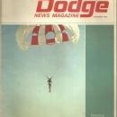Dodge News Magazine November 1964 Parakiting on the on cover/Auto Stylying