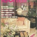1001 Home Ideas Magazine November 1981 Lacquer Pieces by Baker on Cover